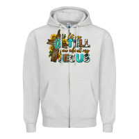 Dove Grey let me tell you about my jesus western Zipper Hoodie - texasbilliewilder