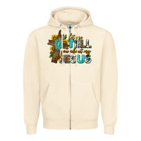 Sandshell let me tell you about my jesus western Zipper Hoodie - texasbilliewilder