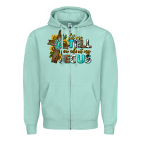 Seafoam let me tell you about my jesus western Zipper Hoodie - texasbilliewilder