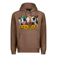 Chestnut sunflower heifers Premium Hoodie - Jasminsmagicworld