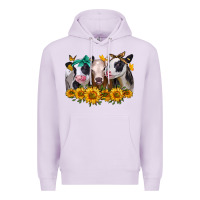 Lilac sunflower heifers Premium Hoodie - Jasminsmagicworld