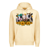 Pina Colada sunflower heifers Premium Hoodie - Jasminsmagicworld