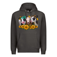 Smoke sunflower heifers Premium Hoodie - Jasminsmagicworld
