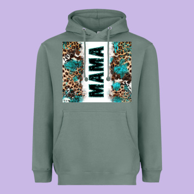 Western Mama Heavyweight Hoodie Designed By Zillion Design Studio