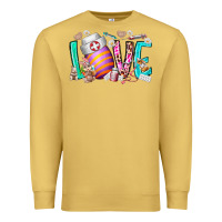 Antique Gold love easter day nurse Premium Sweatshirt - RacoonDesign