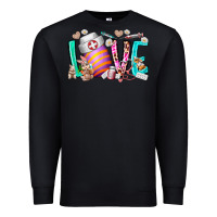 Black love easter day nurse Premium Sweatshirt - RacoonDesign
