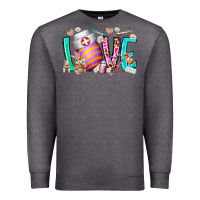 Charcoal Heather love easter day nurse Premium Sweatshirt - RacoonDesign