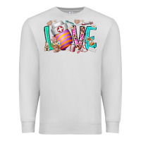 Dove Grey love easter day nurse Premium Sweatshirt - RacoonDesign