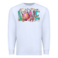 White love easter day nurse Premium Sweatshirt - RacoonDesign