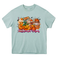 Arona Thanks A Latte Autumn Vibes Heavy Core Tee - CowhideDigitalArt