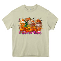 Mossy Thanks A Latte Autumn Vibes Heavy Core Tee - CowhideDigitalArt