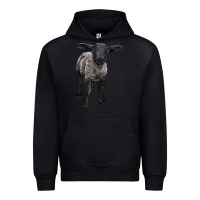 Black suffolk baby sheep Urban Hoodie - LillyAllenDesigns