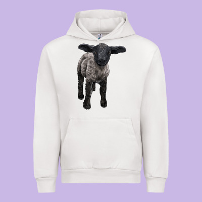 Suffolk Baby Sheep Urban Hoodie Designed By Lillyallendesigns
