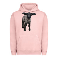 Pigment Salmon suffolk baby sheep Urban Hoodie - LillyAllenDesigns