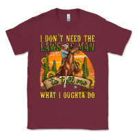 Burgundy western rodeo Classic Tee - texasbilliewilder