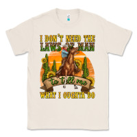 Natural western rodeo Classic Tee - texasbilliewilder
