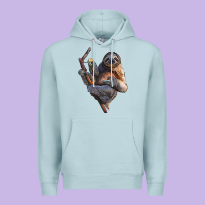 Sloth Premium Hoodie Designed By Lillyallendesigns