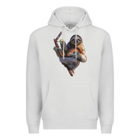 Dove Grey Sloth Premium Hoodie - LillyAllenDesigns