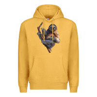 Mustard Sloth Premium Hoodie - LillyAllenDesigns