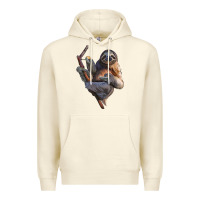 Sandshell Sloth Premium Hoodie - LillyAllenDesigns
