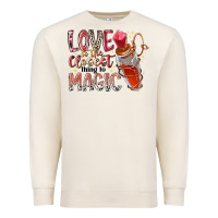 Sandshell love is the closet thing to magic Premium Sweatshirt - RacoonDesign
