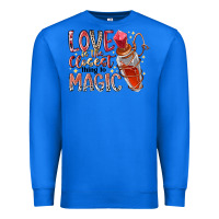True Royal love is the closet thing to magic Premium Sweatshirt - RacoonDesign