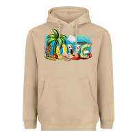 Mushroom love summer teacher Heavyweight Hoodie - Zillion Design Studio