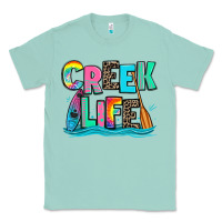 Seafoam creek life kayaking Classic Tee - Zillion Design Studio