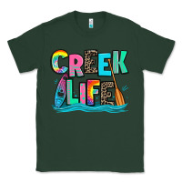 Sports Green creek life kayaking Classic Tee - Zillion Design Studio