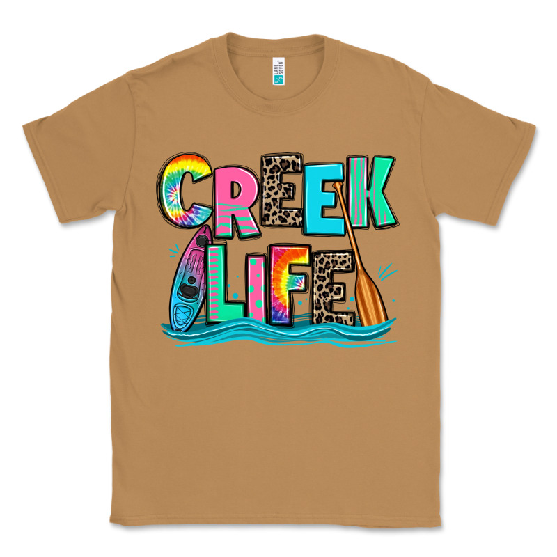 Creek Life Kayaking Classic Tee by Zillion Design Studio | Teevron
