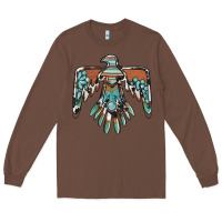 Chestnut thunderbird with gemstone Long Sleeve Tee - BarkalooDesign