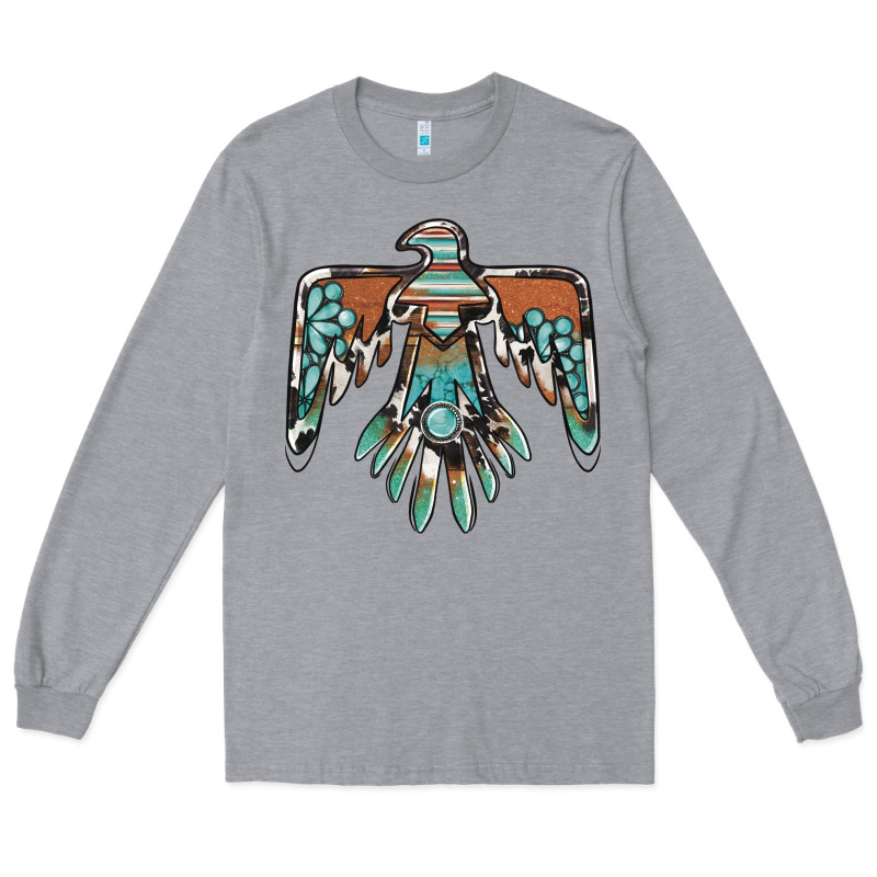 Thunderbird With Gemstone Long Sleeve Tee by BarkalooDesign | Teevron