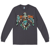 Smoke thunderbird with gemstone Long Sleeve Tee - BarkalooDesign
