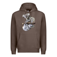 Coffee Koala Premium Hoodie - LillyAllenDesigns