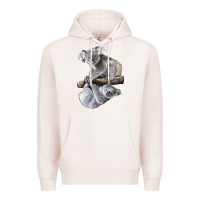 Pale Pink Koala Premium Hoodie - LillyAllenDesigns