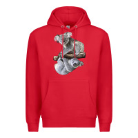 Red Koala Premium Hoodie - LillyAllenDesigns