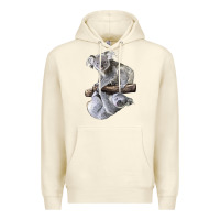 Sandshell Koala Premium Hoodie - LillyAllenDesigns