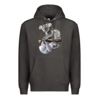 Smoke Koala Premium Hoodie - LillyAllenDesigns