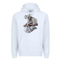 White Koala Premium Hoodie - LillyAllenDesigns