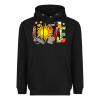 Black love summer nurse Heavyweight Hoodie - Zillion Design Studio