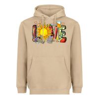Mushroom love summer nurse Heavyweight Hoodie - Zillion Design Studio