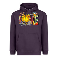 Plum love summer nurse Heavyweight Hoodie - Zillion Design Studio