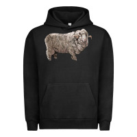 Pigment Black rambouillet sheep Urban Hoodie - LillyAllenDesigns