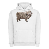 Pigment Lunar Rock rambouillet sheep Urban Hoodie - LillyAllenDesigns