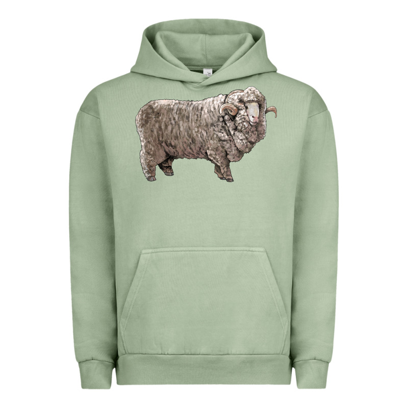 Rambouillet Sheep Urban Hoodie by LillyAllenDesigns | Teevron