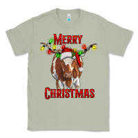 Matcha Merry Christmas Longhorn Cow Classic Tee - RanaPortraitStore