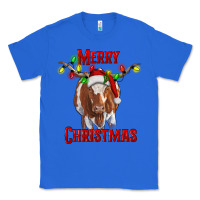 True Royal Merry Christmas Longhorn Cow Classic Tee - RanaPortraitStore