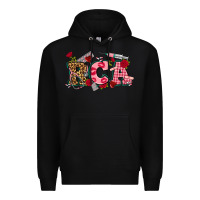 Black valentines day rca Premium Hoodie - NancyCooperArtShop