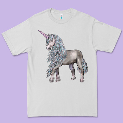 Unicorn Premium Tee Designed By Lillyallendesigns