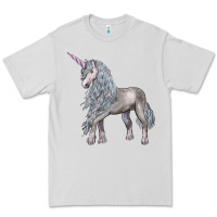 Dove Grey Unicorn Premium Tee - LillyAllenDesigns